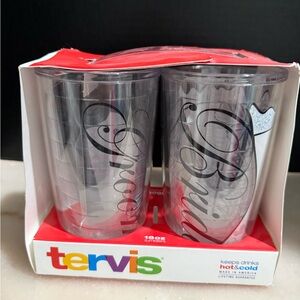 TERVIS Bride & Groom 16oz Insulated Hot/Cold Tumblers Set of 2 NIB